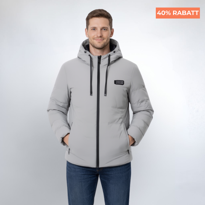 Beheizbare Winterjacke Men Grau