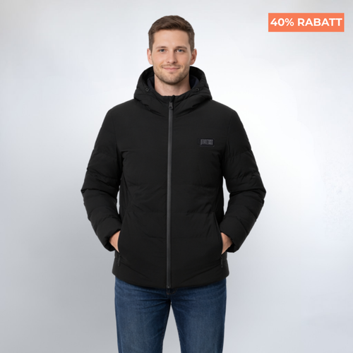 Beheizbare Winterjacke Men Schwarz